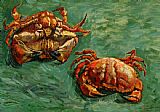 Vincent van Gogh Two Crabs painting